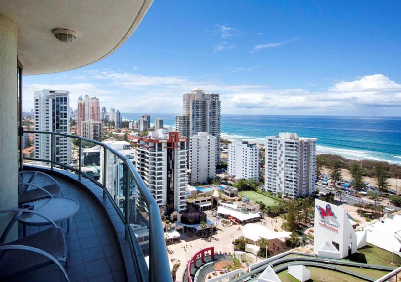 سوفيتيل غولد كوست برودبيتش المظهر الخارجي الصورة View from the 38th floor of the Gold Coast Convention and Exhibition Centre